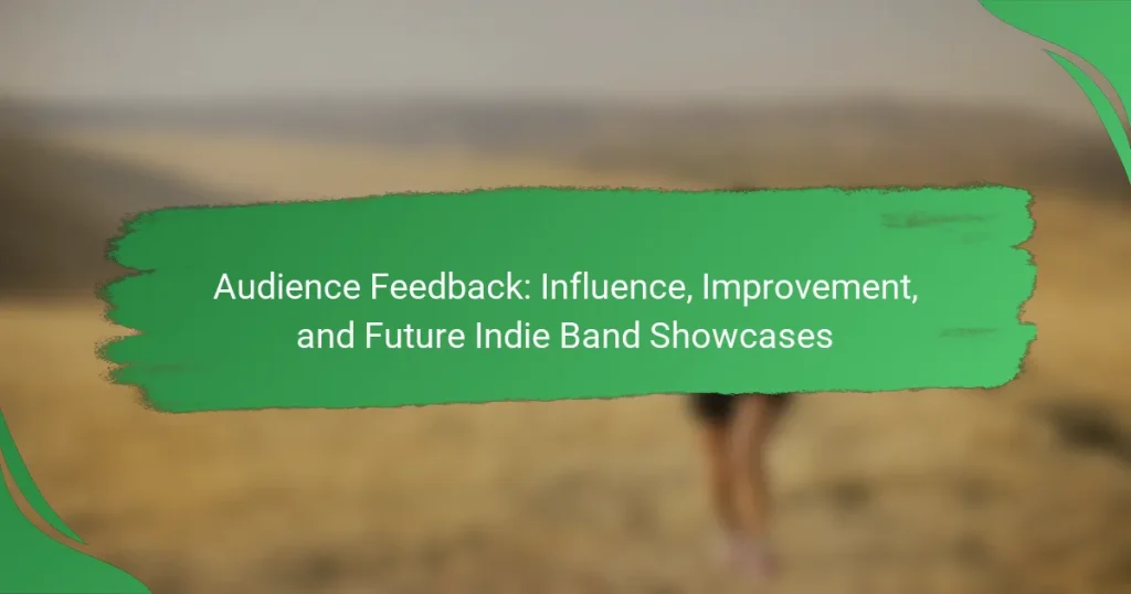 Audience Feedback: Influence, Improvement, and Future Indie Band Showcases