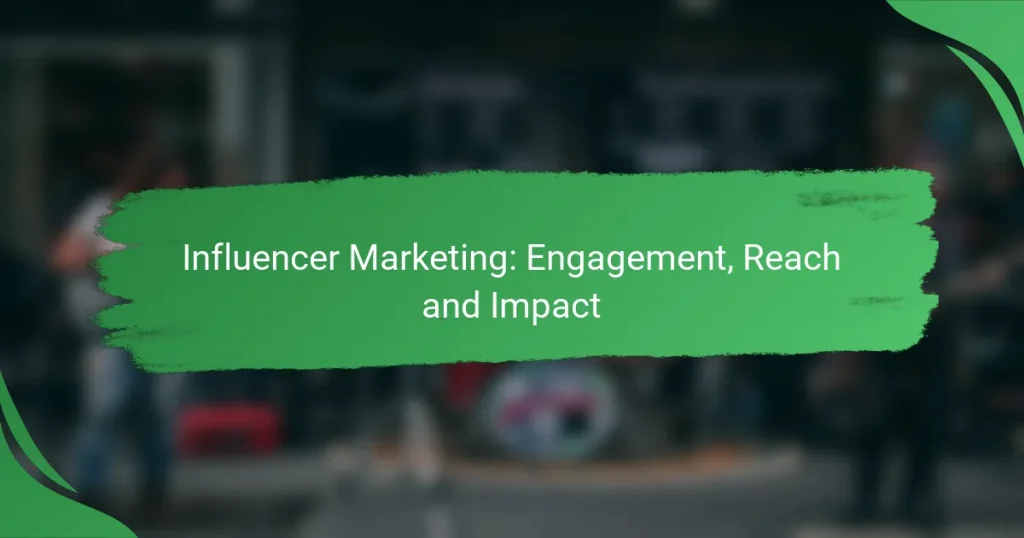 Influencer Marketing: Engagement, Reach and Impact