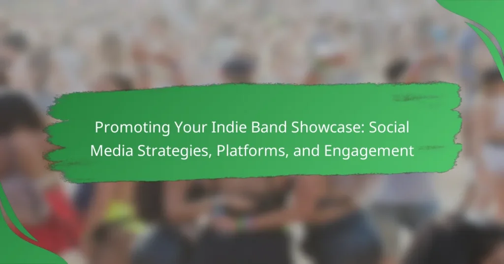 Promoting Your Indie Band Showcase: Social Media Strategies, Platforms, and Engagement